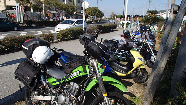 バイク用駐車場